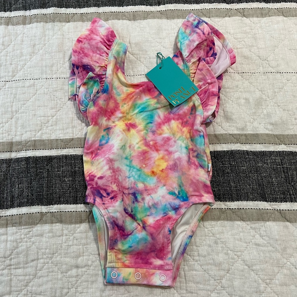 Posh Peanut Tie-Dye Swim One Piece